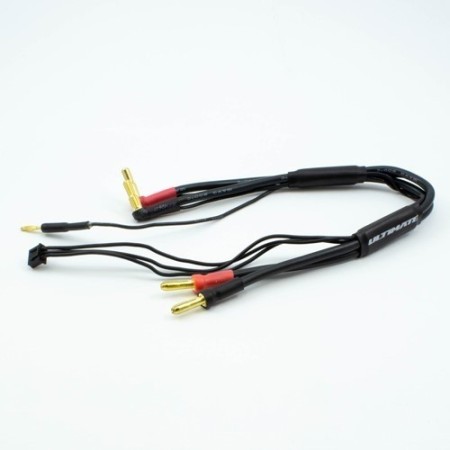 CAVO C. BATTERIE 30CM 2S CONNETTORI BULLET 4/5MM