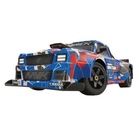 MAVERICK QuantumR Flux 4S 1/8 4WD Race Truck Blue/Red