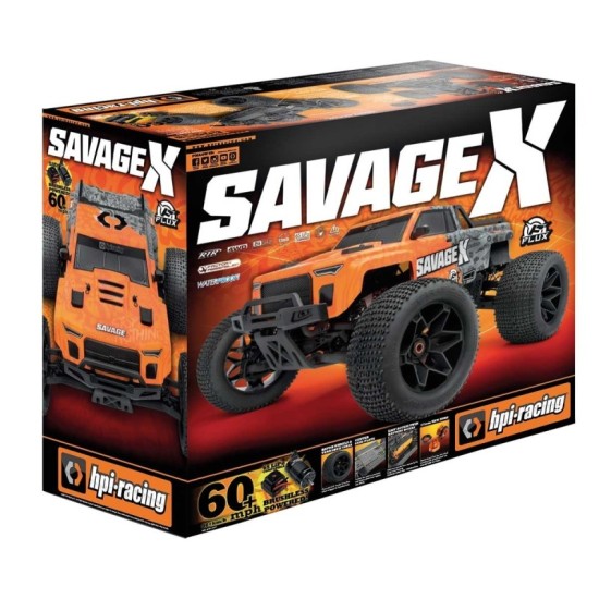 HPI RACING Savage X Flux V2 GT-6 1/8 4WD RTR