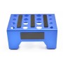 FASTRAX Supporto Modello Alto in Alluminio Anodizzato BLU