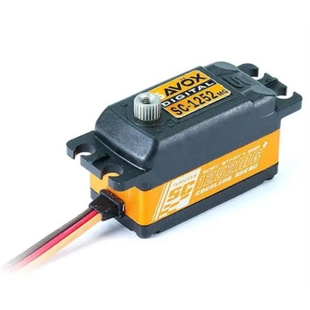 SAVOX SC-1252MG Servo digitale Low Profile 7.0kg 0.07sec. 6.0v