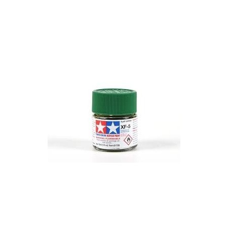 TAMIYA 81705 XF-5 Flat Green Colore Acrilico Opaco 10ml
