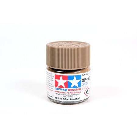 TAMIYA 81752 XF-52 Flat Earth Colore Acrilico Opaco 10ml