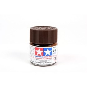 TAMIYA 81509 X-9 Brown Colore Acrilico Lucido 10ml