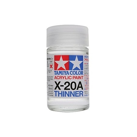 TAMIYA 81030 X-20A Diluente per Acrilici 46ml