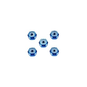 Tamiya 15500 Dadi 2mm Autobloccanti  Blu (5)