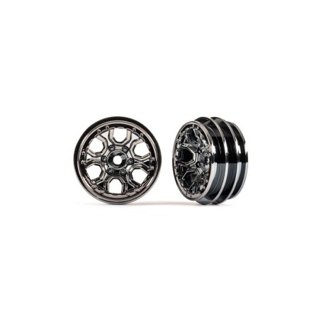 Cerchi 1.0" Cromati Neri (2) - Bronco