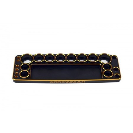 Arrowmax Base per Attrezzi 1/10 Black Golden - AM-174001