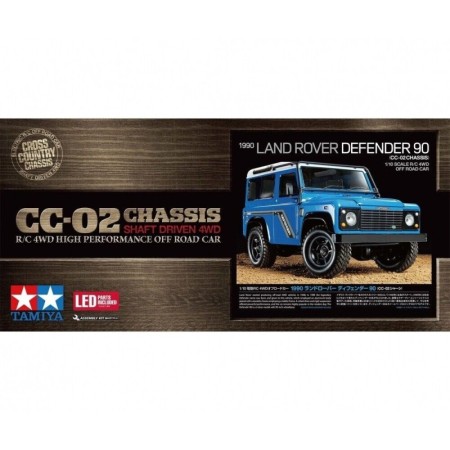 Tamiya LAND CRUISER DEFENDER 90 4WD CC-02