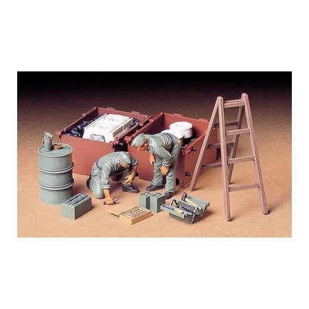 Tamiya 35180 Set Meccanici Tedeschi 1/35