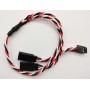 Prolunga Futaba Y Twisted 22AWG 150mm