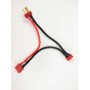 Cavo Y 100mm 14AWG connettori Deans serie 50A
