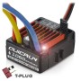 Hobbywing QUICRUN WP-1060-BRUSHED 60/360A Waterproof 2-3S ESC per motori a spazzole T-Plug