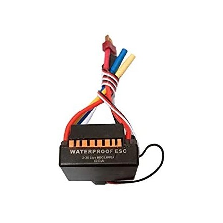 VARIATORE ELETTRONICO ESC 60amp Water Proof Car 1/10