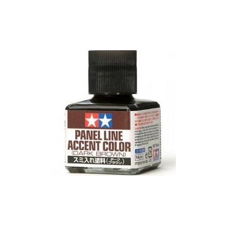 Tamiya 87140 Panel Line Accent Color - Dark Brown