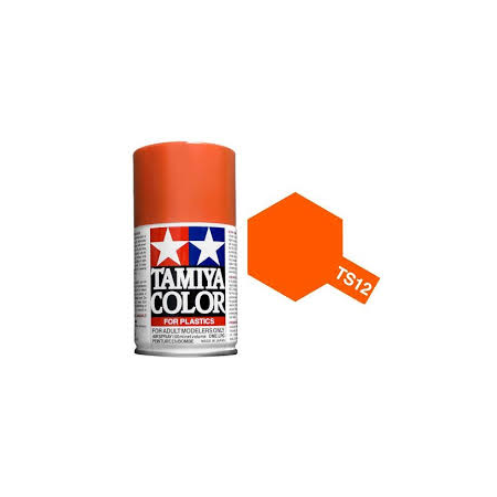 Tamiya TS-12 Orange Colore Spray per Plastica 100 ml