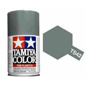 Tamiya TS-42 Light Gun Metal Colore Spray per Plastica 100 ml