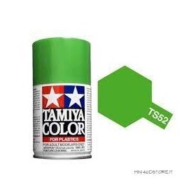 Tamiya TS-52 Candy Lime Green Colore Spray per Plastica 100ml