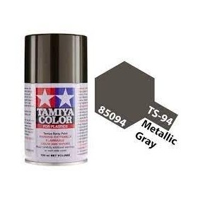 Tamiya TS-94 Metallic Gray Colore Spray per Plastica 100ml