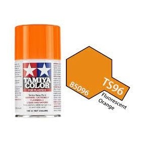 Tamiya TS-96 Fluorescent Orange Colore Spray per Plastica 100ml
