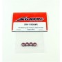 SWORKz Ball Bearing 6x10x3 RED Rubber (4)