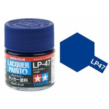 Tamiya 82147 LP-47 Pearl Blue Colore Lacquer 10ml