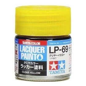 Tamiya 82169 LP-69 Clear Yellow Colore Lacquer 10ml