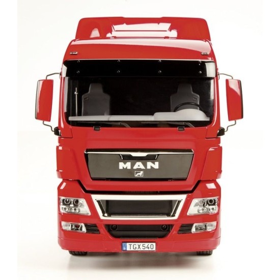 TAMIYA TA56332 MAN TGX 4x2 XLX Body Verniciato Rosso 1:14