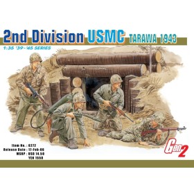 DRAGON D6272 2nd DIVISION USMC (TARAWA 1943) KIT 1:35