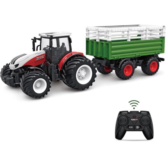 HUINA CH6644K Trattore RC con Rimorchio 2.4G Scala 1:24