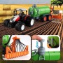 HUINA CH6642B Trattore RC 1/24 con Botte Fertilizzante
