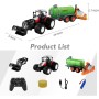 HUINA CH6642B Trattore RC 1/24 con Botte Fertilizzante