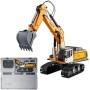HUINA CH1599 Escavatore RC 1/14 in Metallo 23Ch Giallo