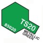 Tamiya TS-20 Metallic green Colore Spray per Plastica 100ml