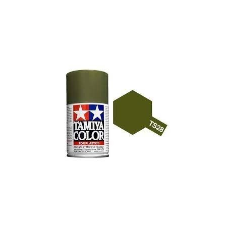 Tamiya TS-28 Olive drab 2 Colore Spray per Plastica 100ml
