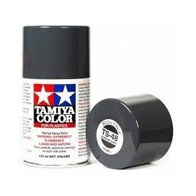 Tamiya TS-48 Gunship Grey Colore Spray per Plastica 100ml