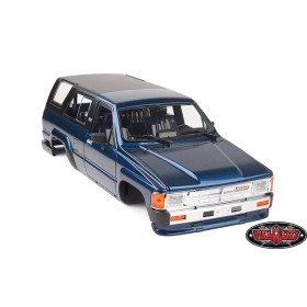 SET COMPLETO CARROZZERIA RIGIDA TOYOTA 4RUNNER DEL 1985 (BLU MEDIO) RC4WD