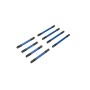 Traxxas 9749-BLUE Set completo tiranti sospensioni in alluminio 6061-T6 Anodizzato - Blu Per 1/18