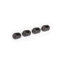 Traxxas 7743-GRAY Inserti fermi per perni sospensioni in alluminio (4) - Grigio