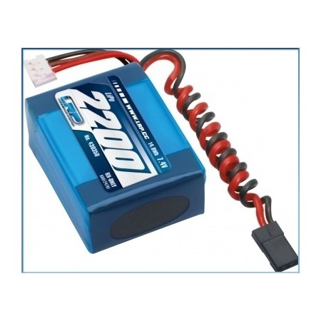LRP VTEC LiPo 2200 RX-Pack small Hump – RX-only – 7.4V