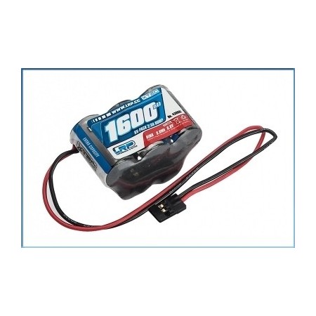 LRP XTEC RX-pack Hump 2/3A NiMH – JR – 6.0V – 1600mAh