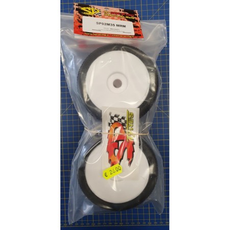 SP Ricky M35 Coppia Gomme Buggy Incollate Mescola Soft
