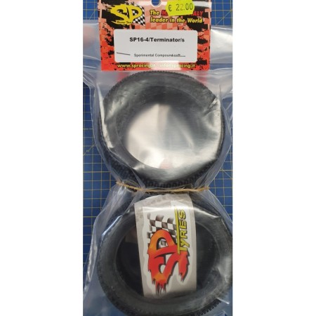 SP Terminator Coppia Gomme Buggy Mescola Soft da Incollare