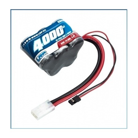 LRP XTEC 1/5 RX-pack Hump SubC NiMH – Tamiya/JR – 6.0V – 4000mAh
