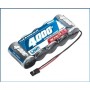 LRP XTEC 1/5 RX-pack Straight SubC NiMH – JR – 6.0V – 4000mAh