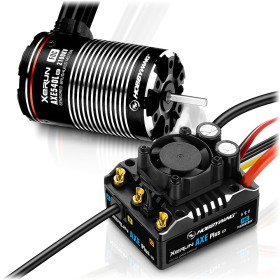 Motore Hobbywing AXE Plus R3 540L 2100kV R2 Combo