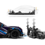 HPI RACING Sport 3 Ford Mustang Mach-E 1400 Blue 1/10 4WD RTR HP160530
