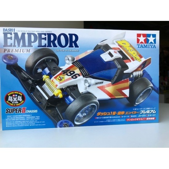 TAMIYA Mini 4WD Dash 1 Emperor Premium Super II Chassis 18069