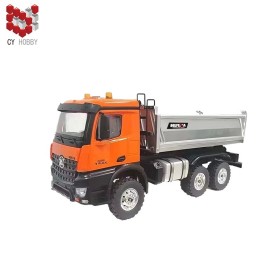HUINA 1598 2.4G 1:14 14CH Camion RC con Cassone Ribaltabile in Metallo