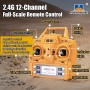 HUINA CH1536 Camion da Cava Ribaltabile RC 1:14 12CH